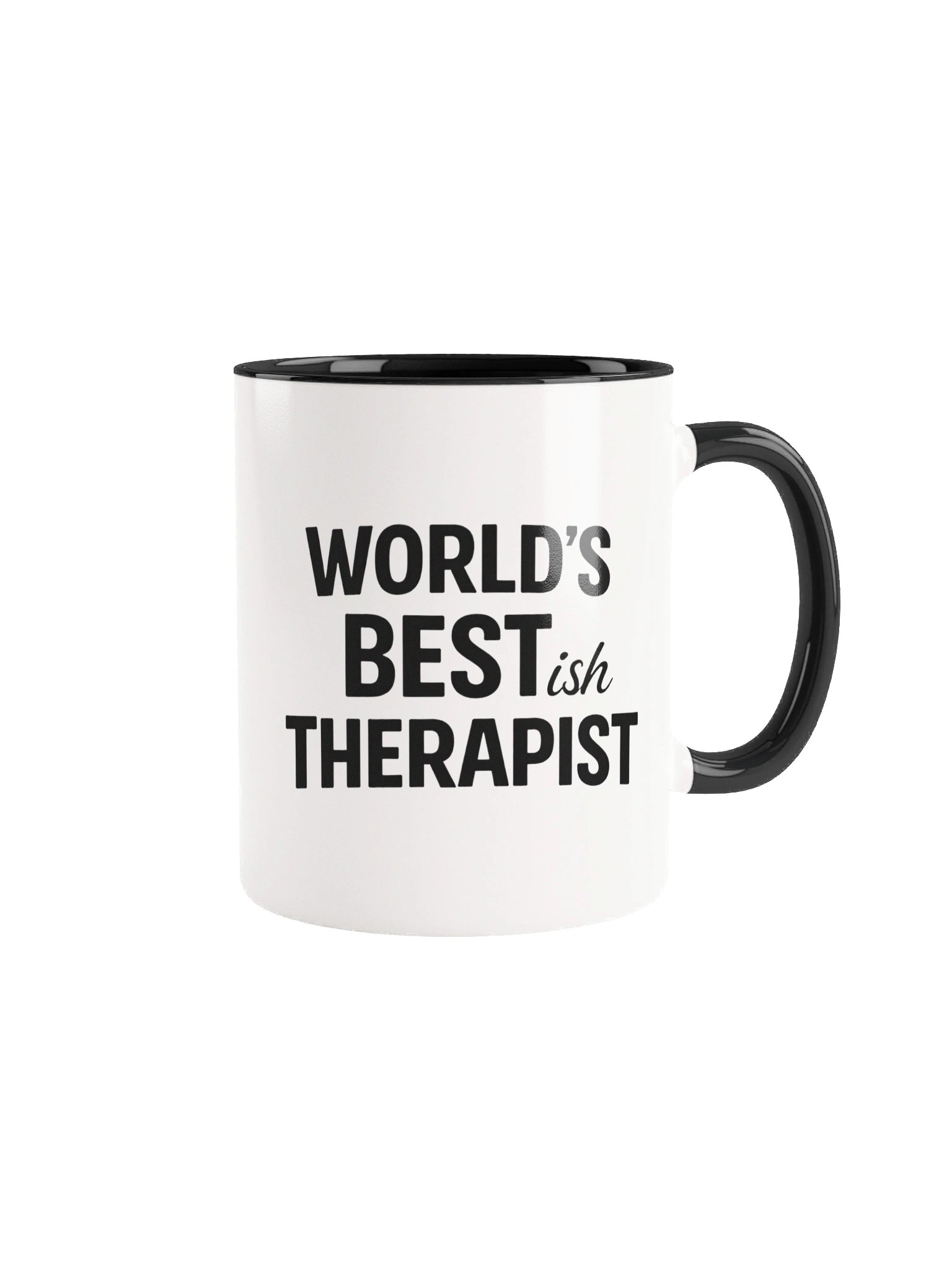 World's Best-ish Therapist Ceramic Mug product image (2)