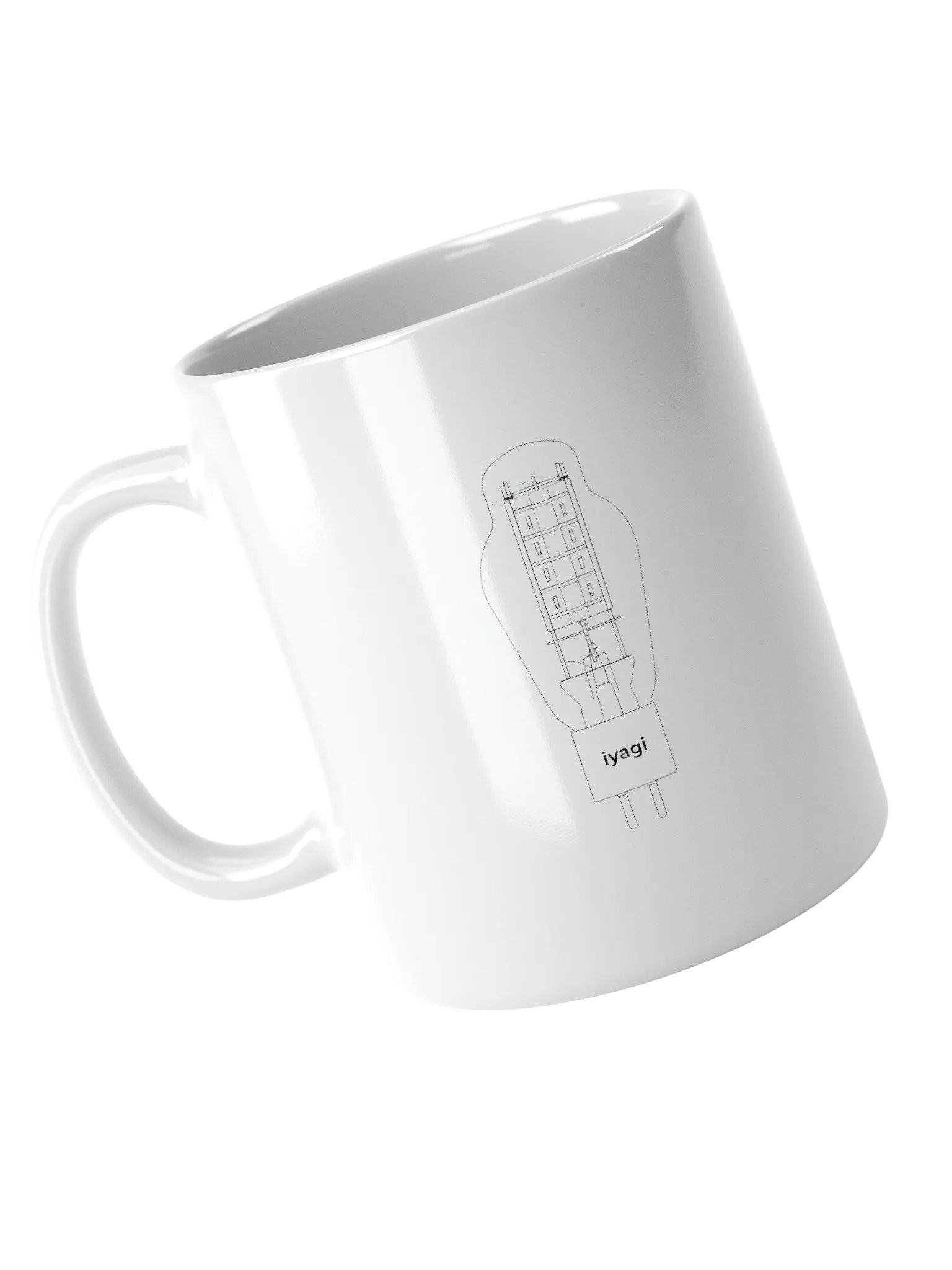 iyagi 300B Tube Mug (white) product image (1)