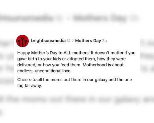 Motherhood is a powerful thing. It can shape a single life or the entire galaxy. Here’s to all the mothers out there raising ...