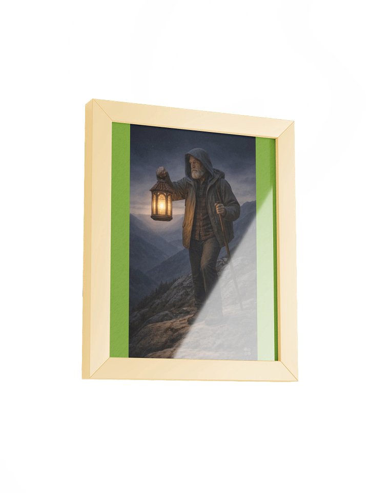 9 The Hermit Tarot Art Framed Poster product image (2)