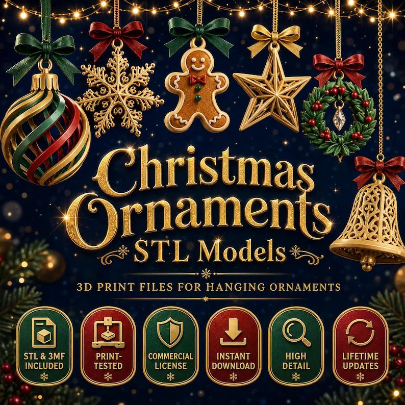 900+ Ultimate Christmas STL Bundle product image (2)