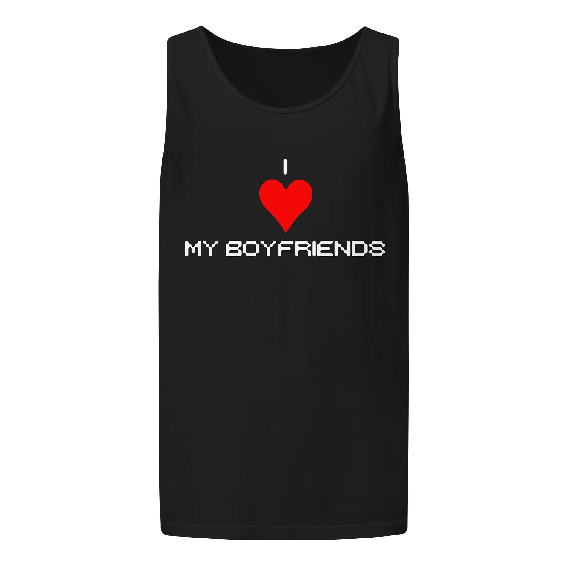 I Love My Boyfriends Unisex Tank Top product image (1)