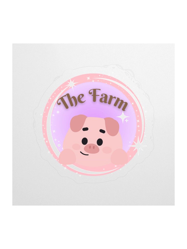 The Farm Sticker (Transparent Background) product image (1)