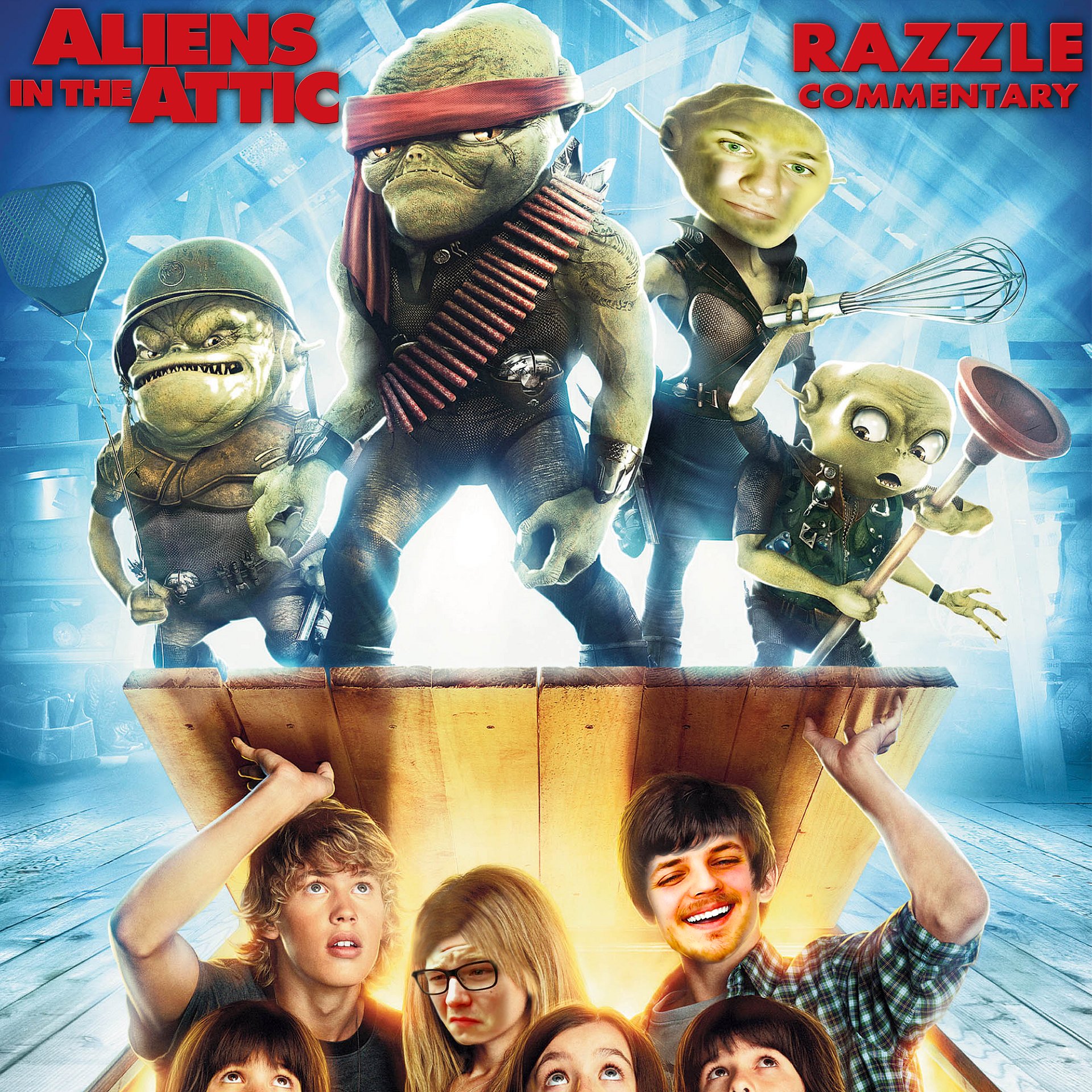 Aliens in the Attic - RAZZLE Commentary Full Audio Track product image (1)