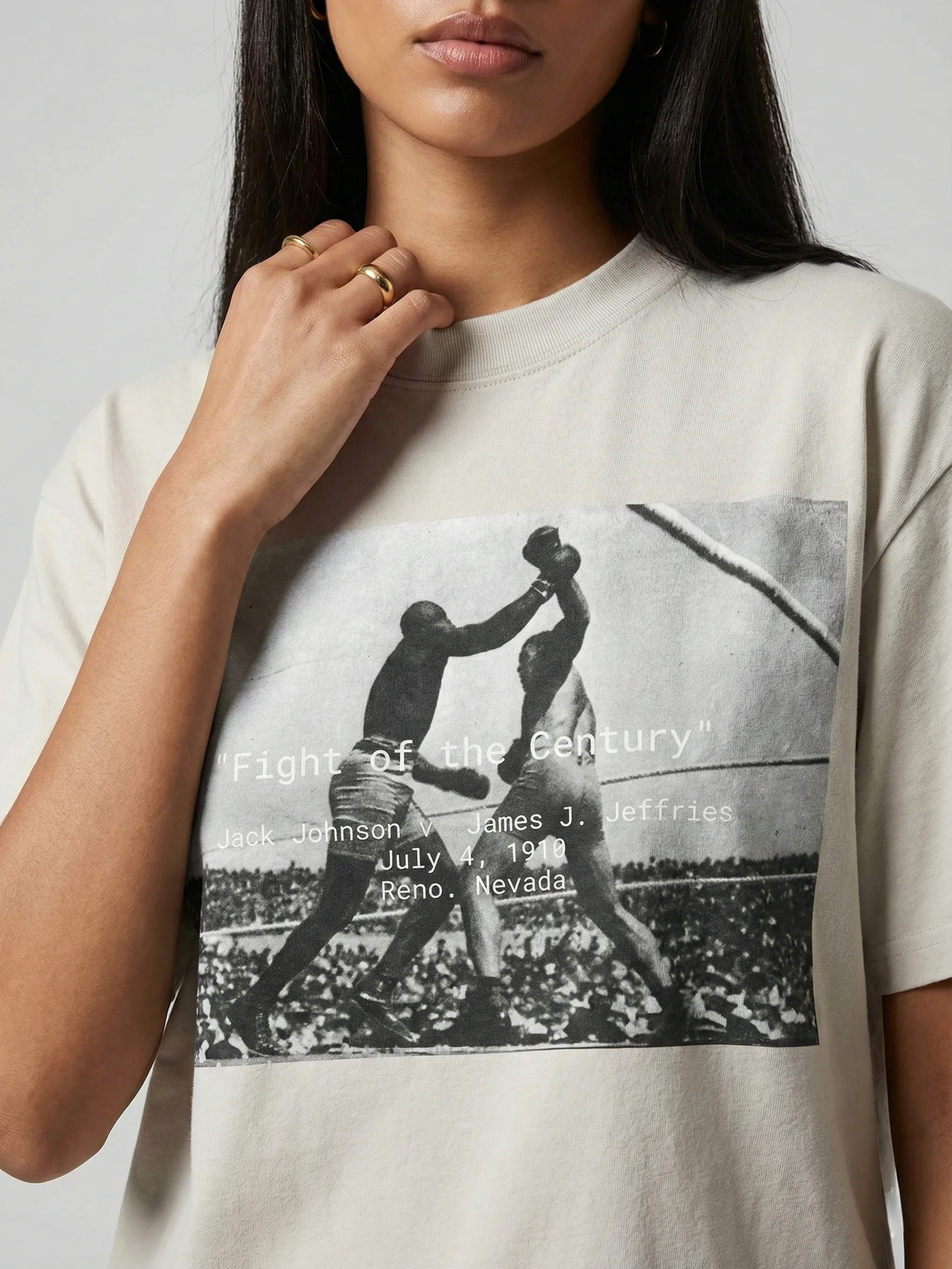 S.A.C. Fight of the Century oversized T-Shirt product image (5)