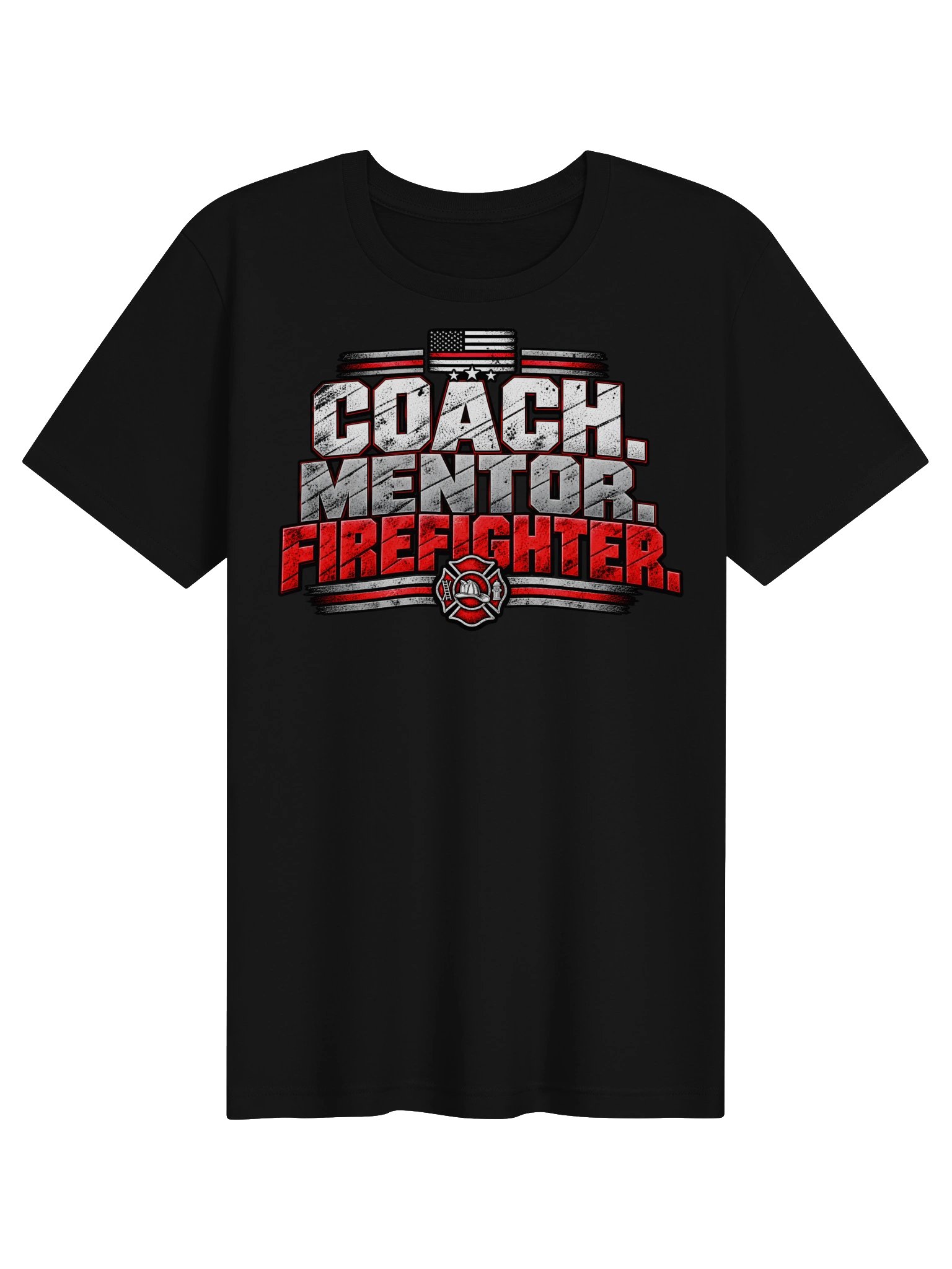 Coach. Mentor. Firefighter. | Service & Honor Tee product image (1)