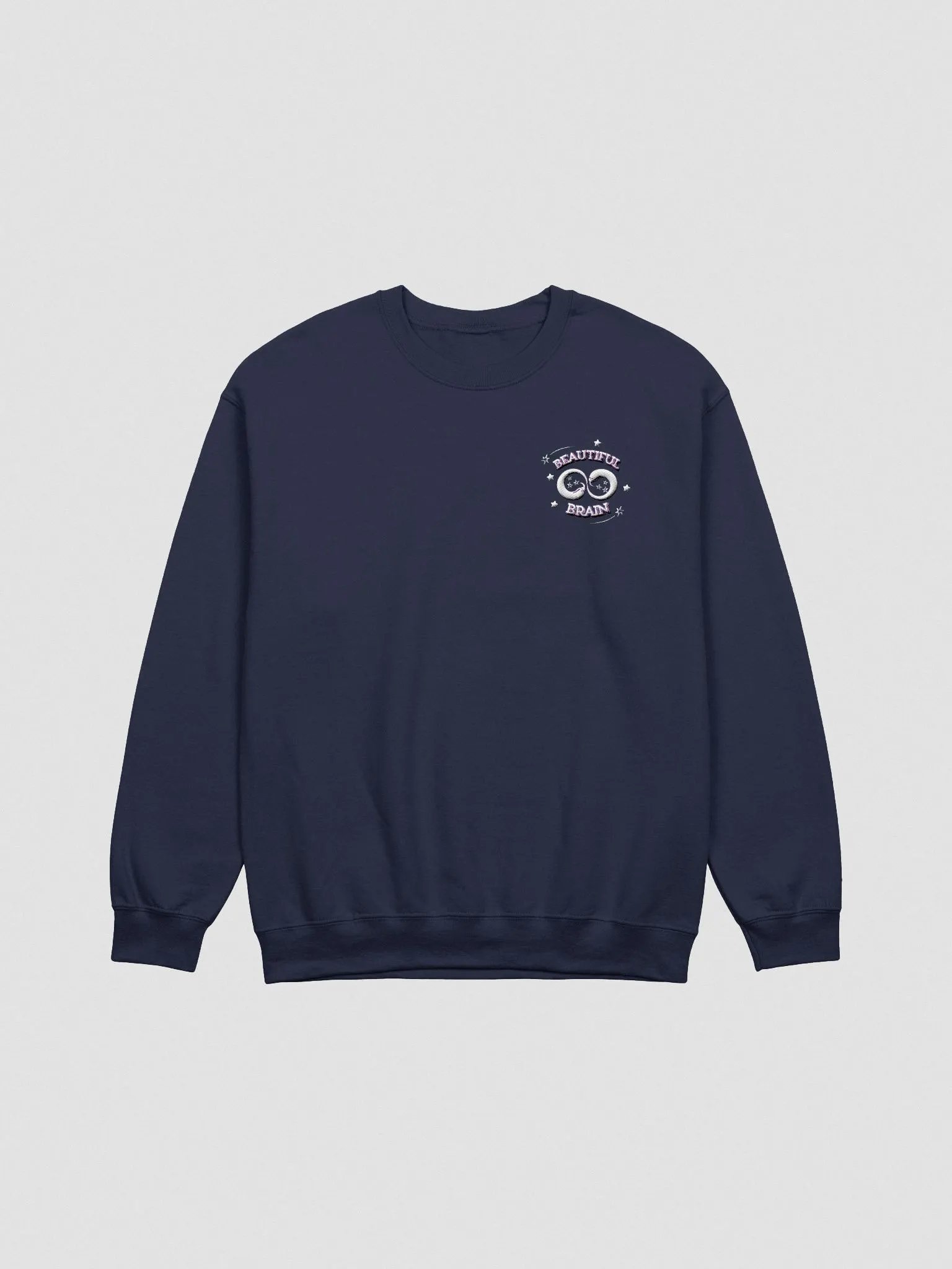 Beautiful Brain Sweatshirt (embroidered) product image (6)