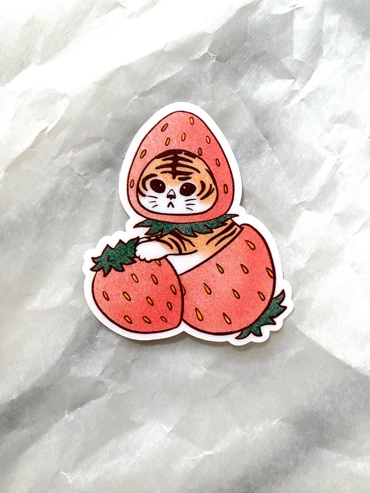 Strawberry Mofu Tiger product image (1)