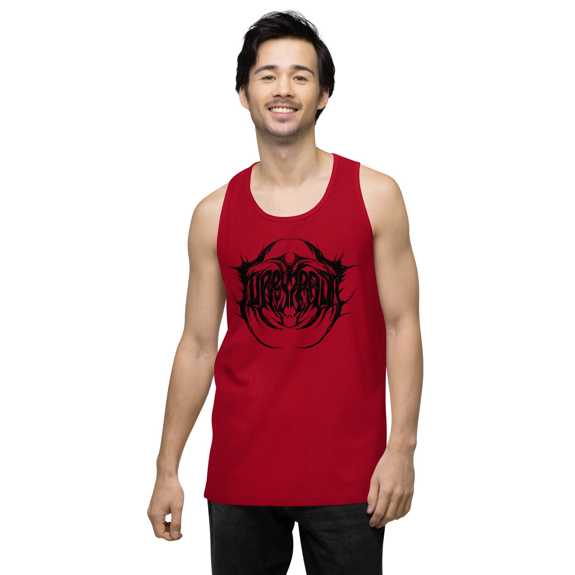 Furry Trash Tank – Metal Logo (Black Print) product image (2)