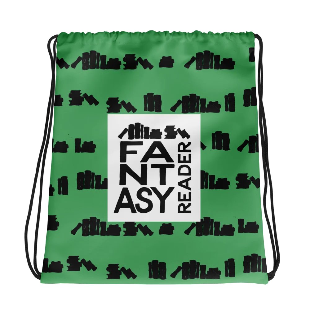 Fantasy Reader Drawstring Bag product image (1)