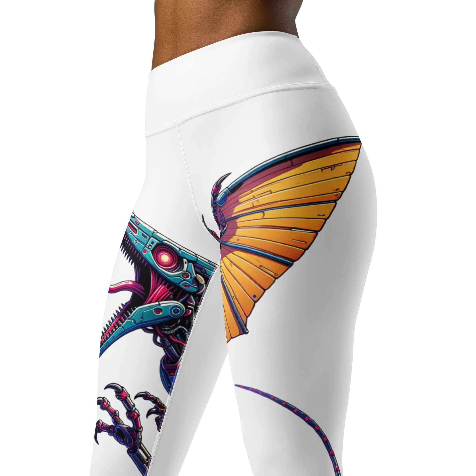 Pterodactyl Sun-Kissed Yoga Park Leggings product image (4)