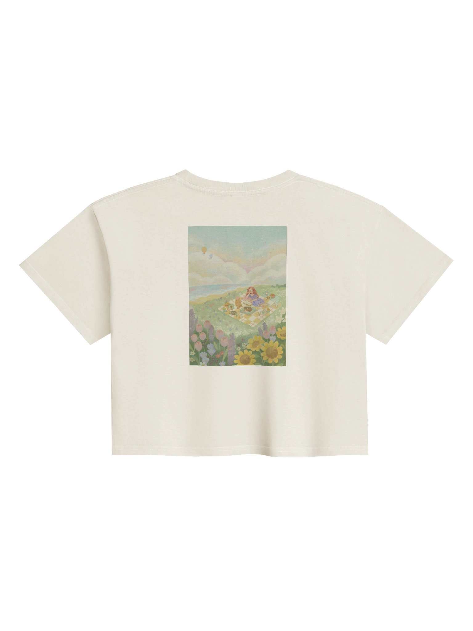 Selfcare Club | Cropped Short Sleeve | Front and Back Print product image (2)