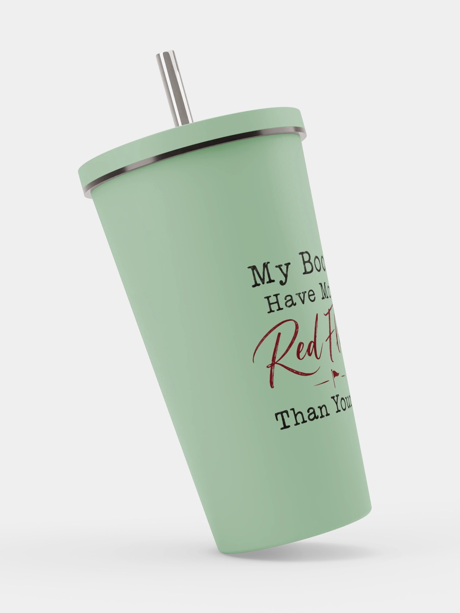 My Books Have More Red Flags - Coffee Tumbler product image (2)