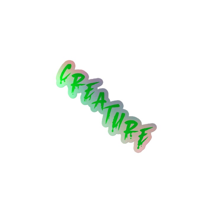 Creature Holographic Sticker product image (1)