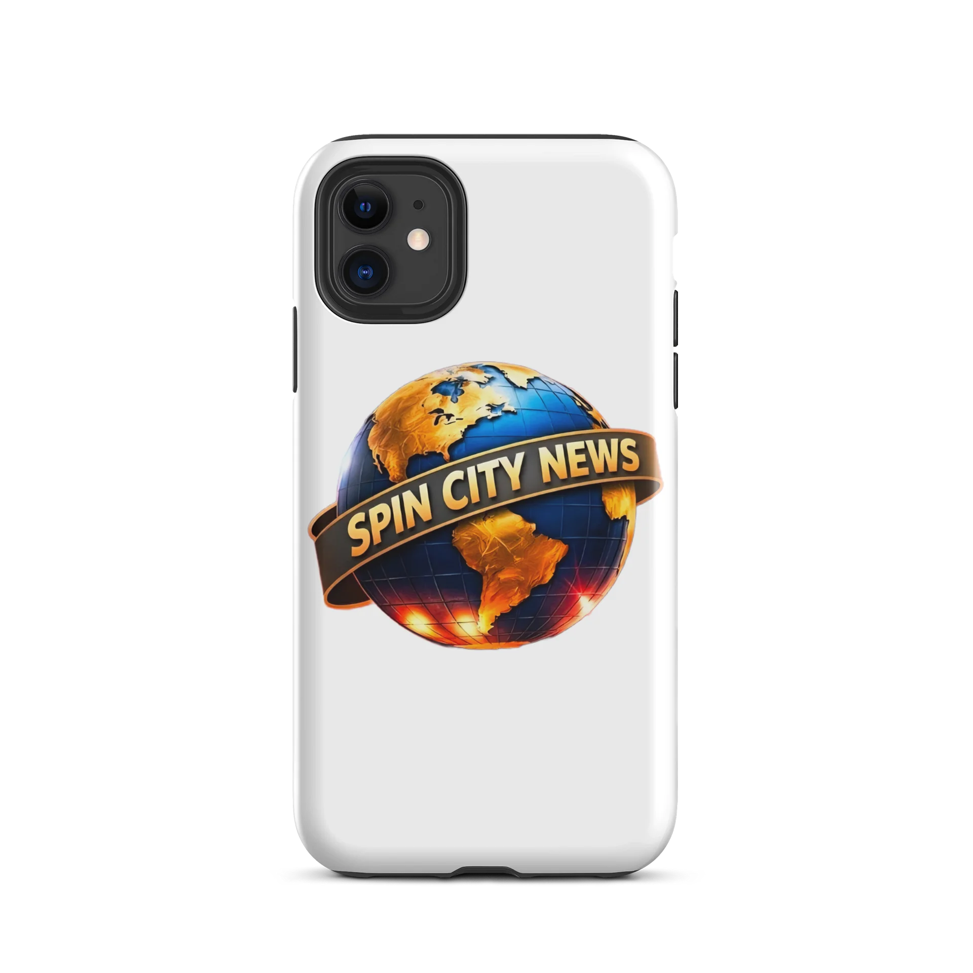 Spin City News Globe iPhone Tough Case product image (28)