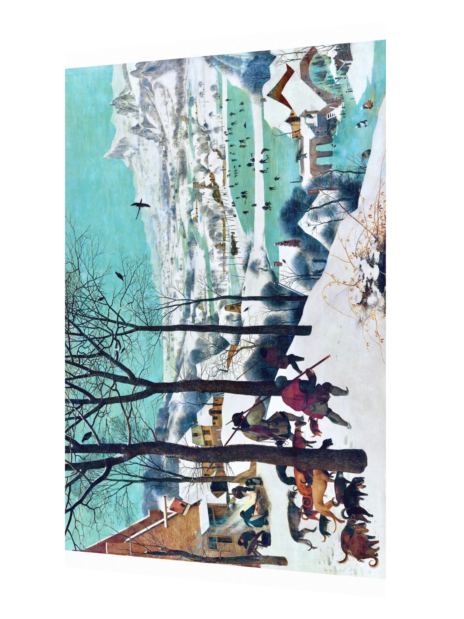 Hunters in the Snow (Winter) — XLarge Poster product image (2)