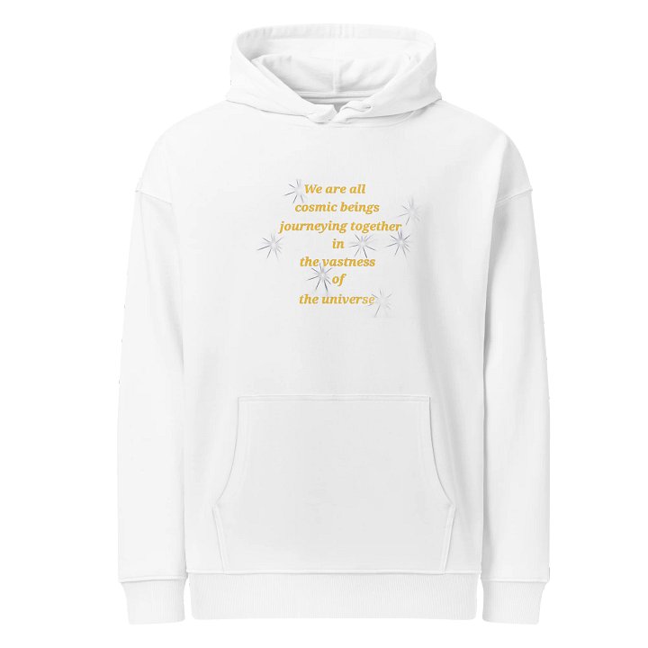 Cosmic Journey Unisex Organic Hoodie product image (1)