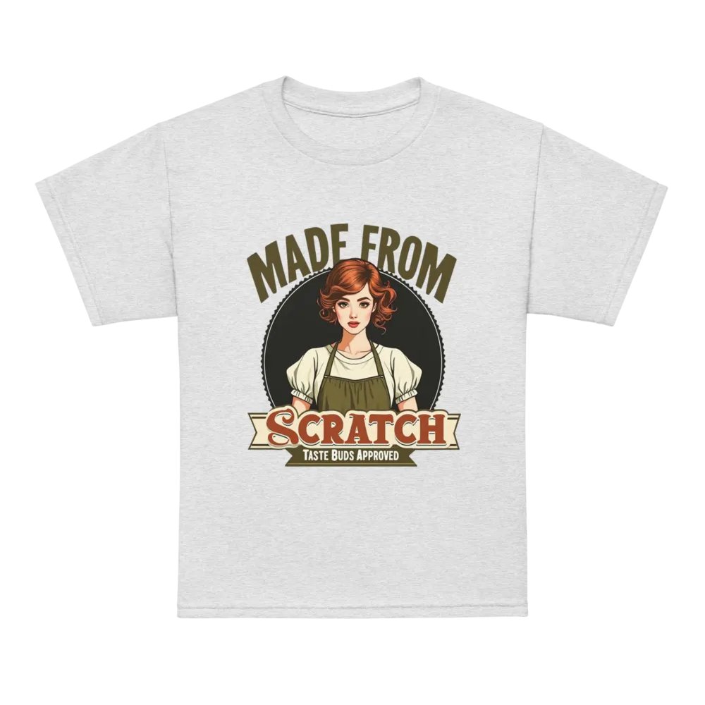 Made from Scratch Vintage Chef Youth Tee product image (72)