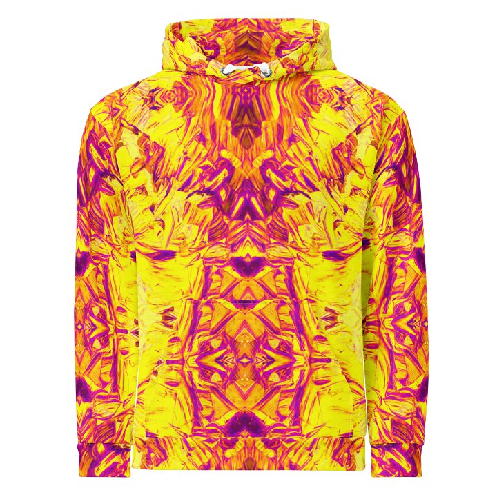 Neon Inferno | Recycled Unisex Hoodie product image (1)