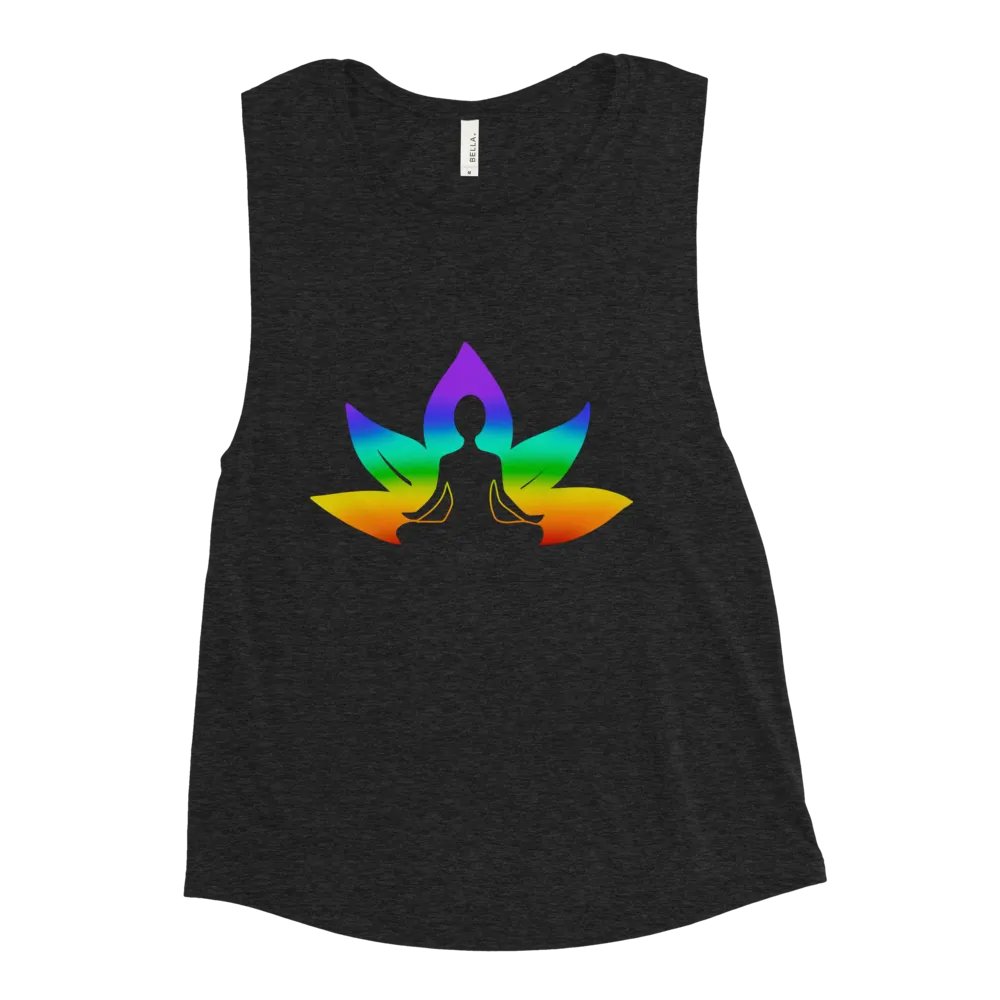 Chakra Lotus Tank Top product image (2)