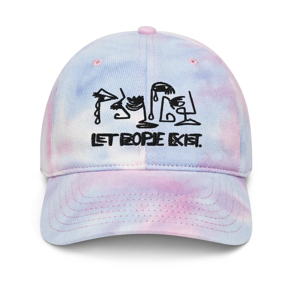 LET PEOPLE EXIST. Tie Dyed Cap product image (3)