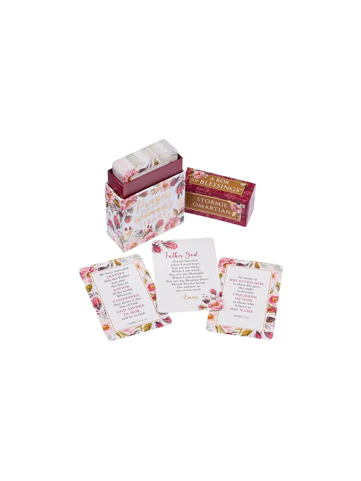 Prayers for a Woman's Heart | Box of Blessings Prayer Cards product image (2)