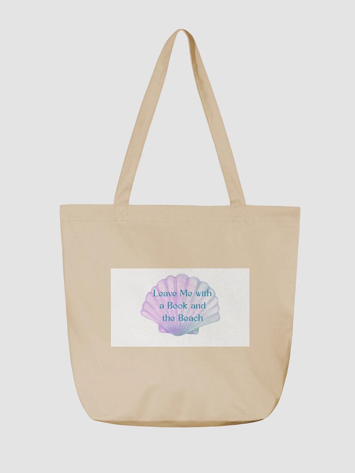 Novel Concepts Publishing – “Leave Me with a Book and the Beach” Tote Bag product image (2)