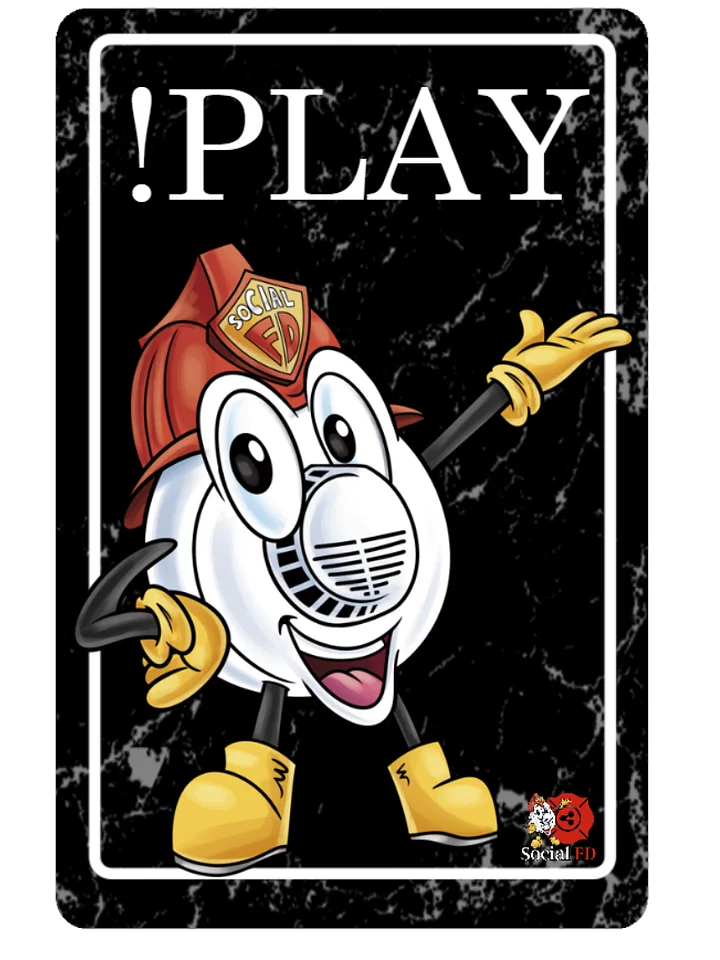 !PLAY Smokey Metal Playing Card product image (1)