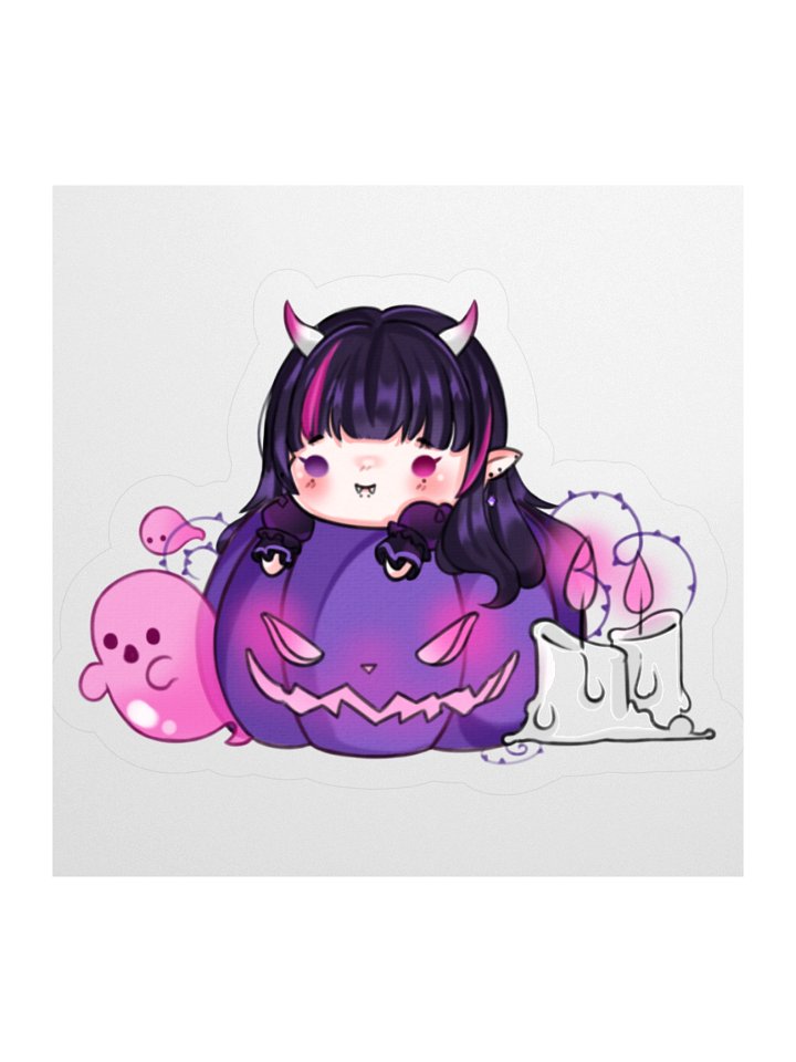 Grim Princess Jack o' Lantern Combo Sticker product image (2)