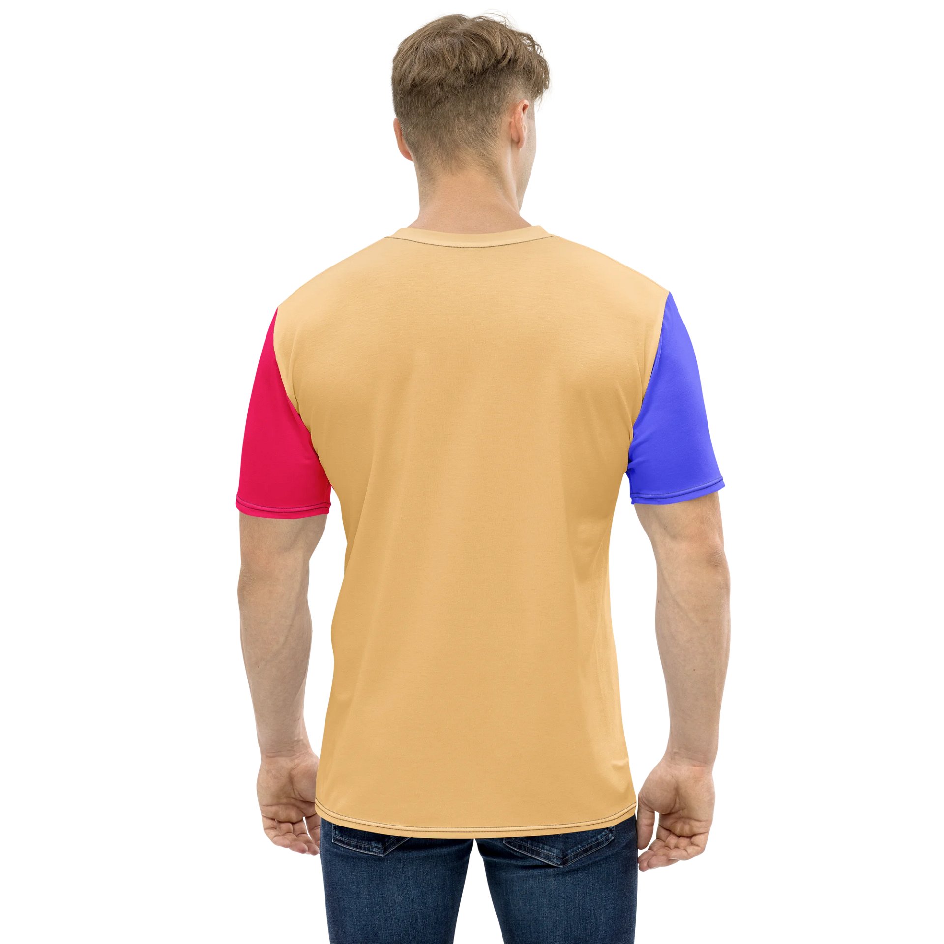 A Little Bit Bad - JAMMI All Over Short Sleeve (Red/Blue) product image (2)