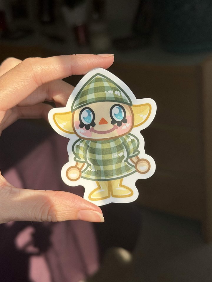OlivesCrossing Animal Crossing GameCube Sticker (3") product image (2)