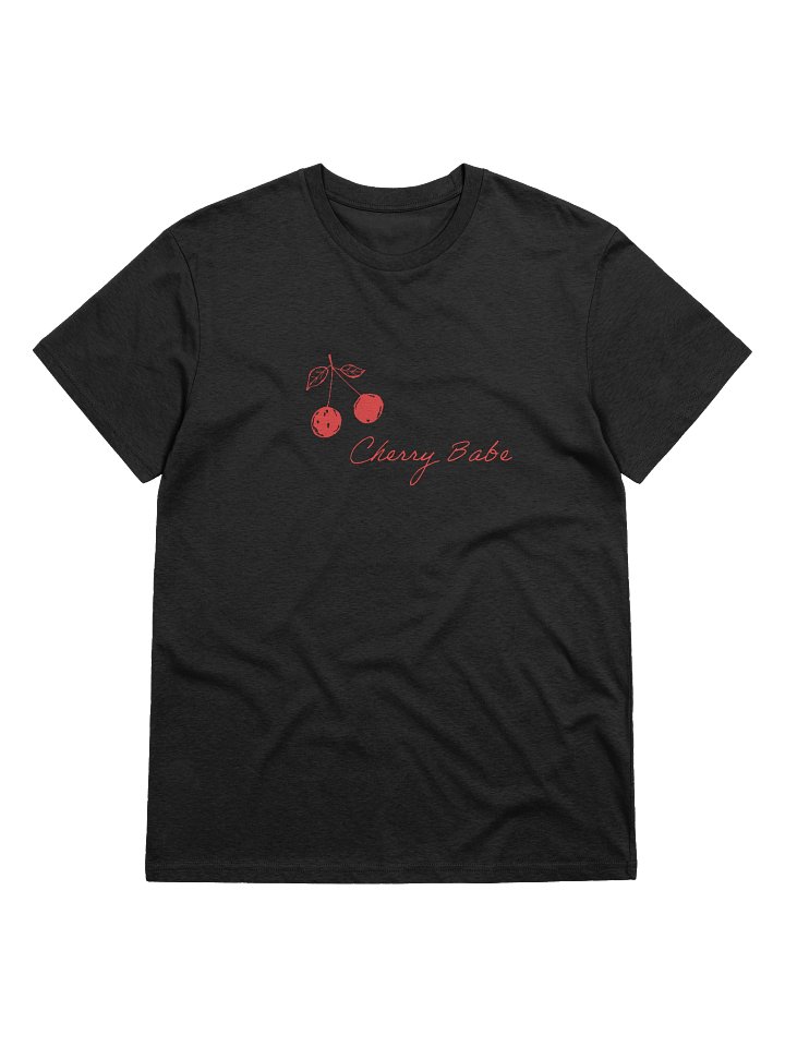 Cherry Babe Graphic Organic T-Shirt product image (1)