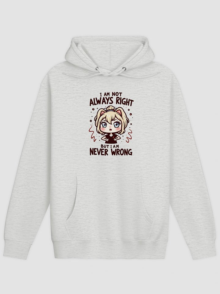 Not Always Right Never Wrong Hoodie product image (2)