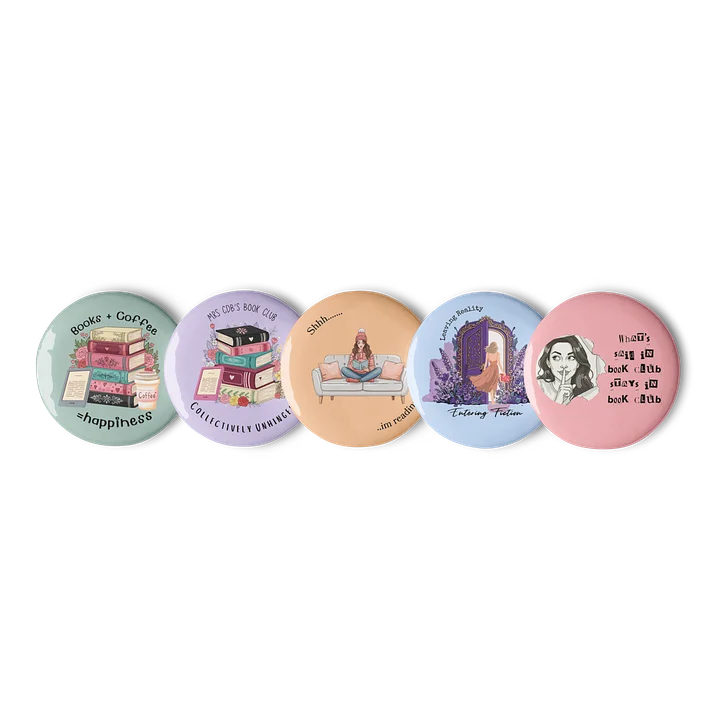 Mrs CDB's Bookish Badges product image (1)