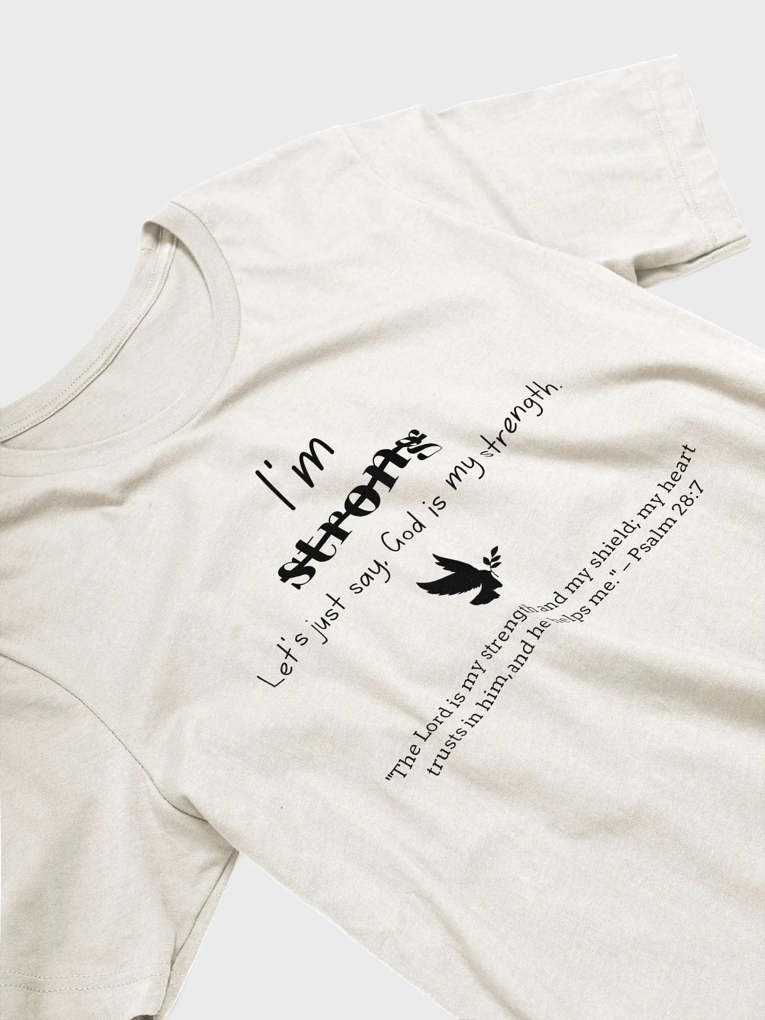 God is My Strength - Faith Tee product image (23)