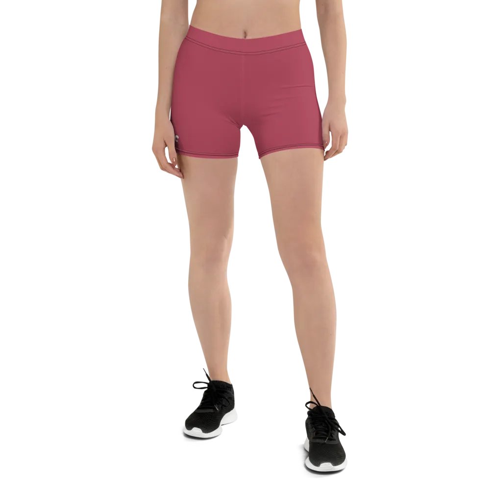 Dark Red Everyday Seamless Shorts product image (4)