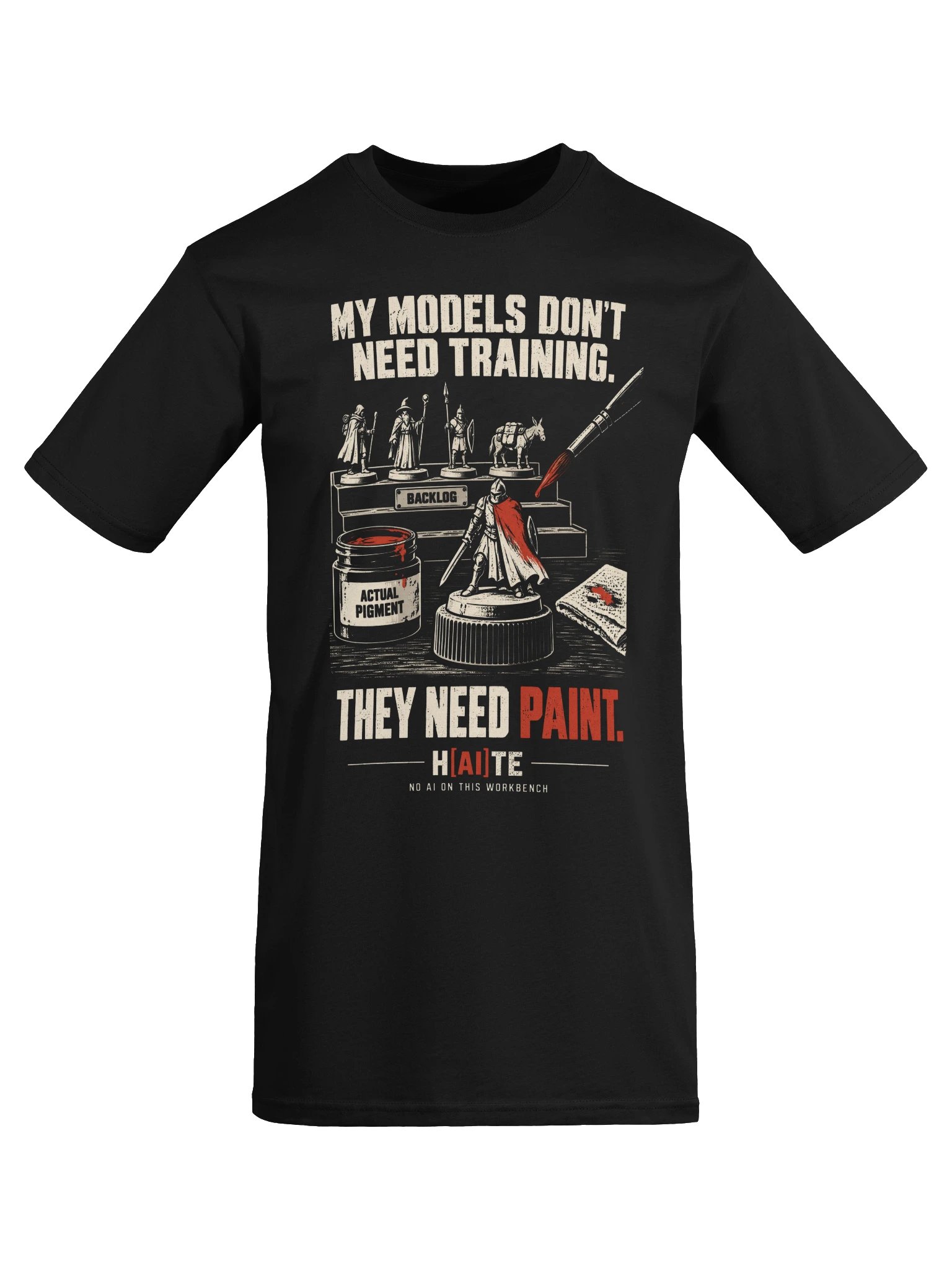 MY MODELS DON’T NEED TRAINING | Heavyweight Tee product image (49)