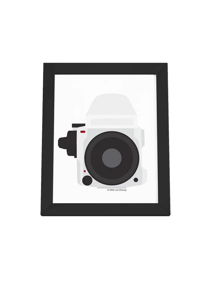 M645 White - Framed Poster product image (5)