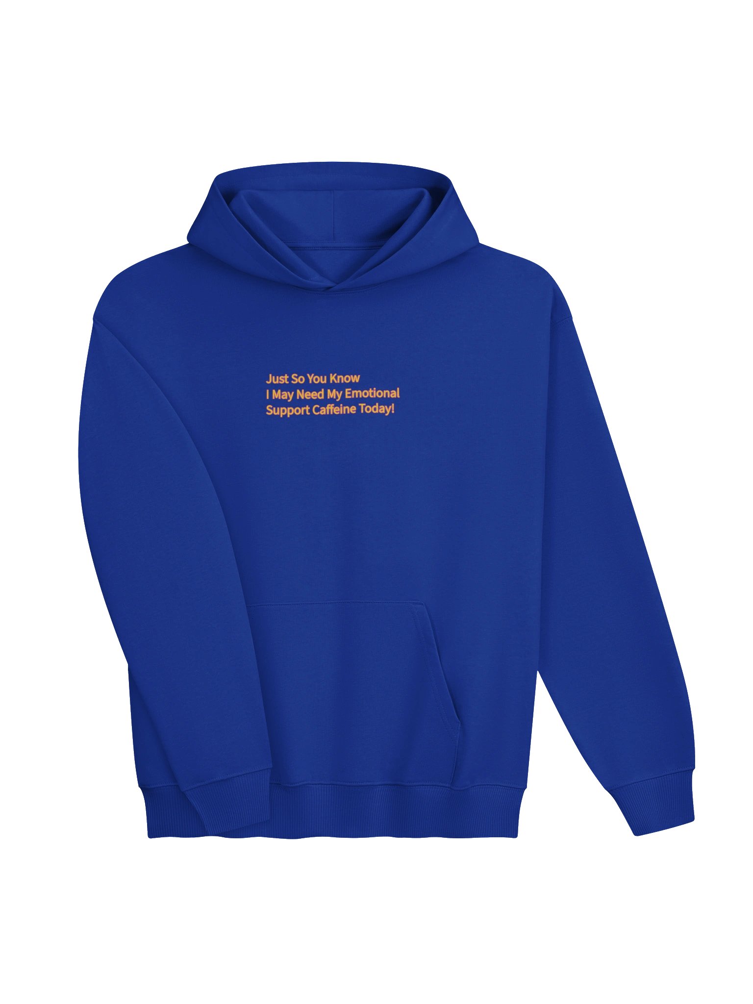 Just So You Know I May Need My Emotional Support Caffeine Today! Oversized Hoodie product image (3)