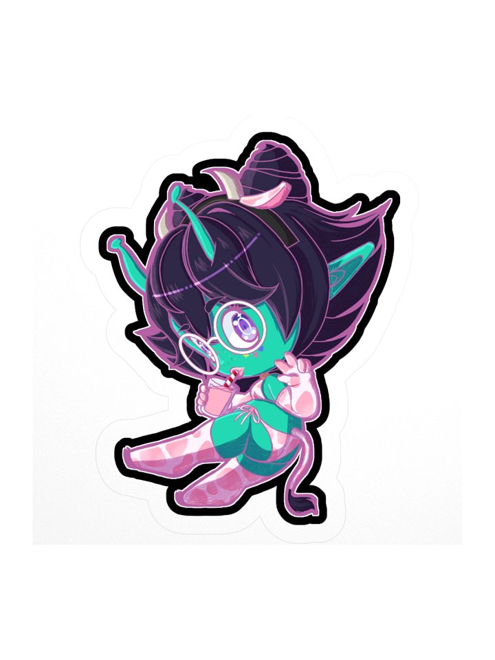 Got Milk Chibi Kiss-Cut Sticker Strawberry Milk Edition product image (1)