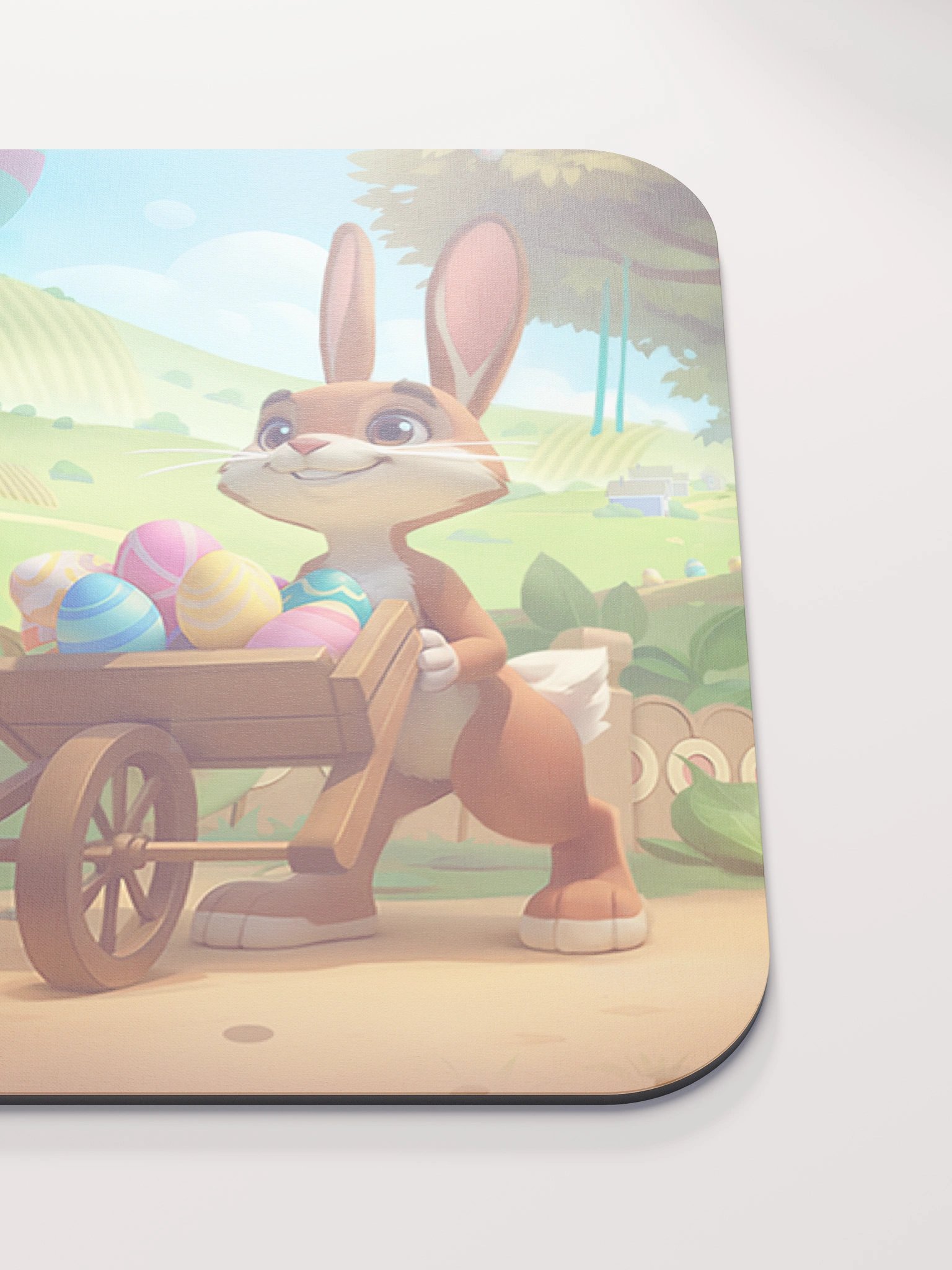 Happy Easter Wagon Mouse Pad product image (5)