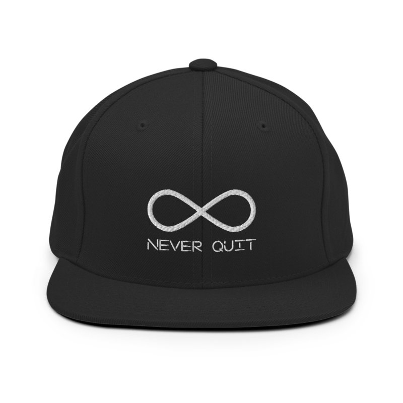 Never Quit Snapback product image (1)