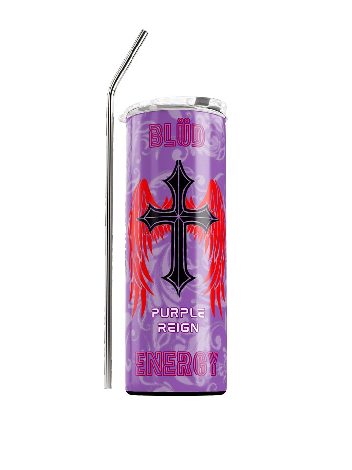 Blüd Energy Purple Reign steel tumbler product image (1)