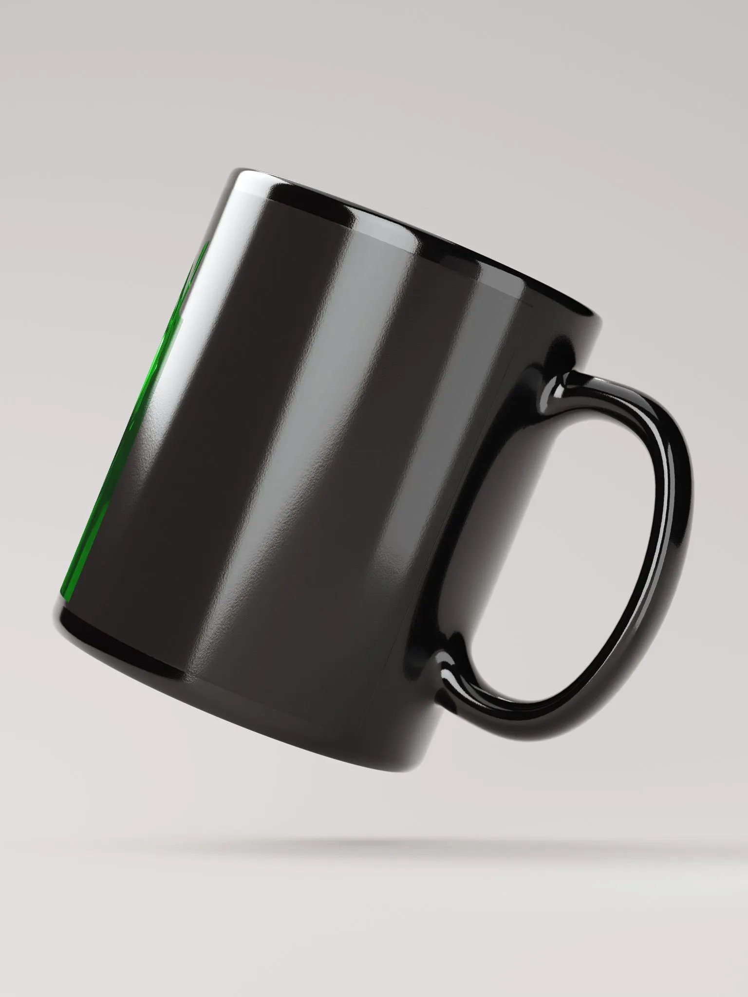 Limone Glossy Black Mug product image (6)