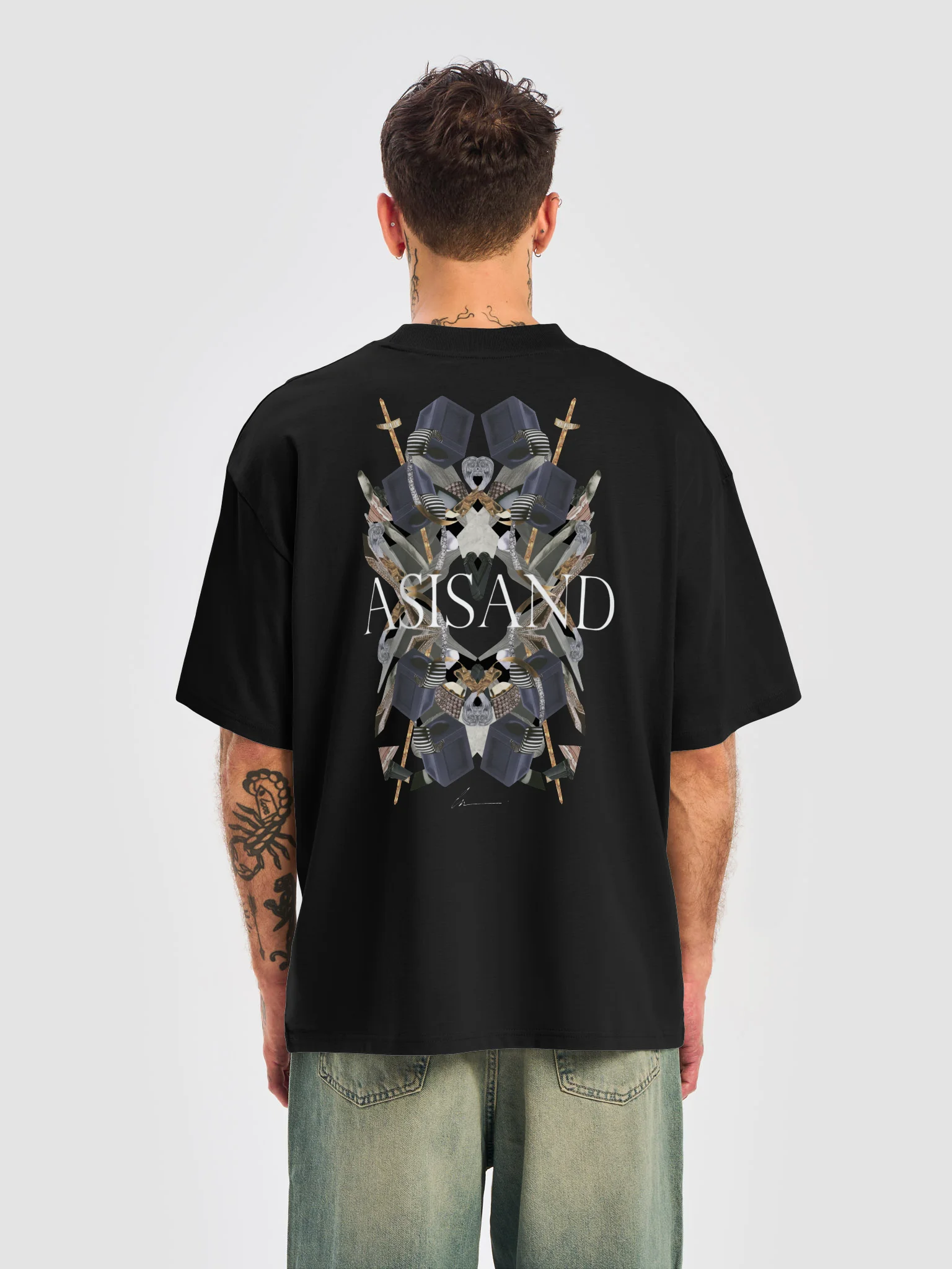 001 ASSEMBLY UNISEX OVERSIZED T-SHIRT BK 26 product image (6)