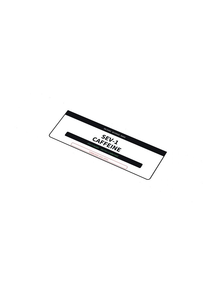 SEV-1 Caffeine Sticker product image (1)