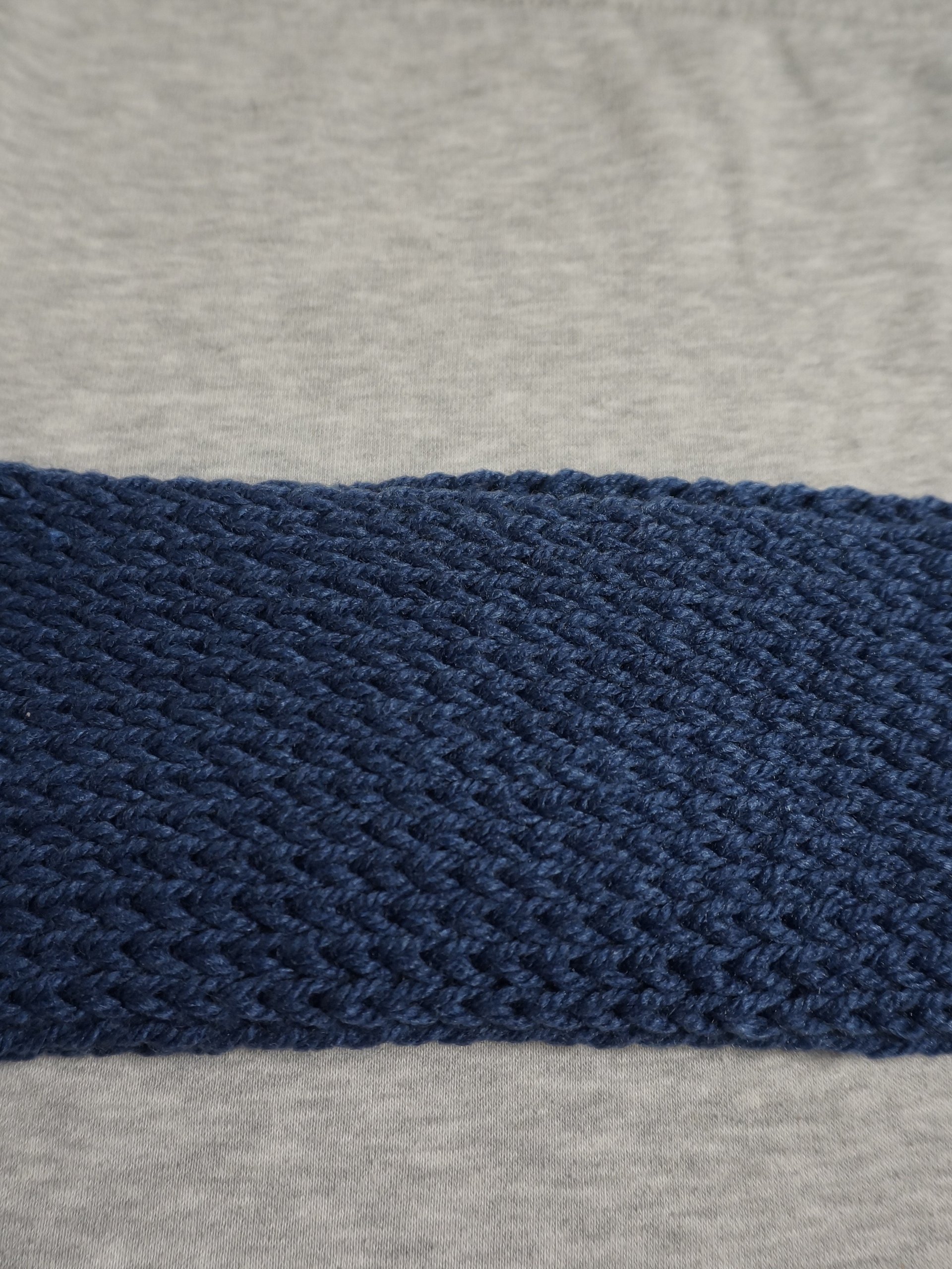 Knit stitch earwarmer crochet pattern product image (2)