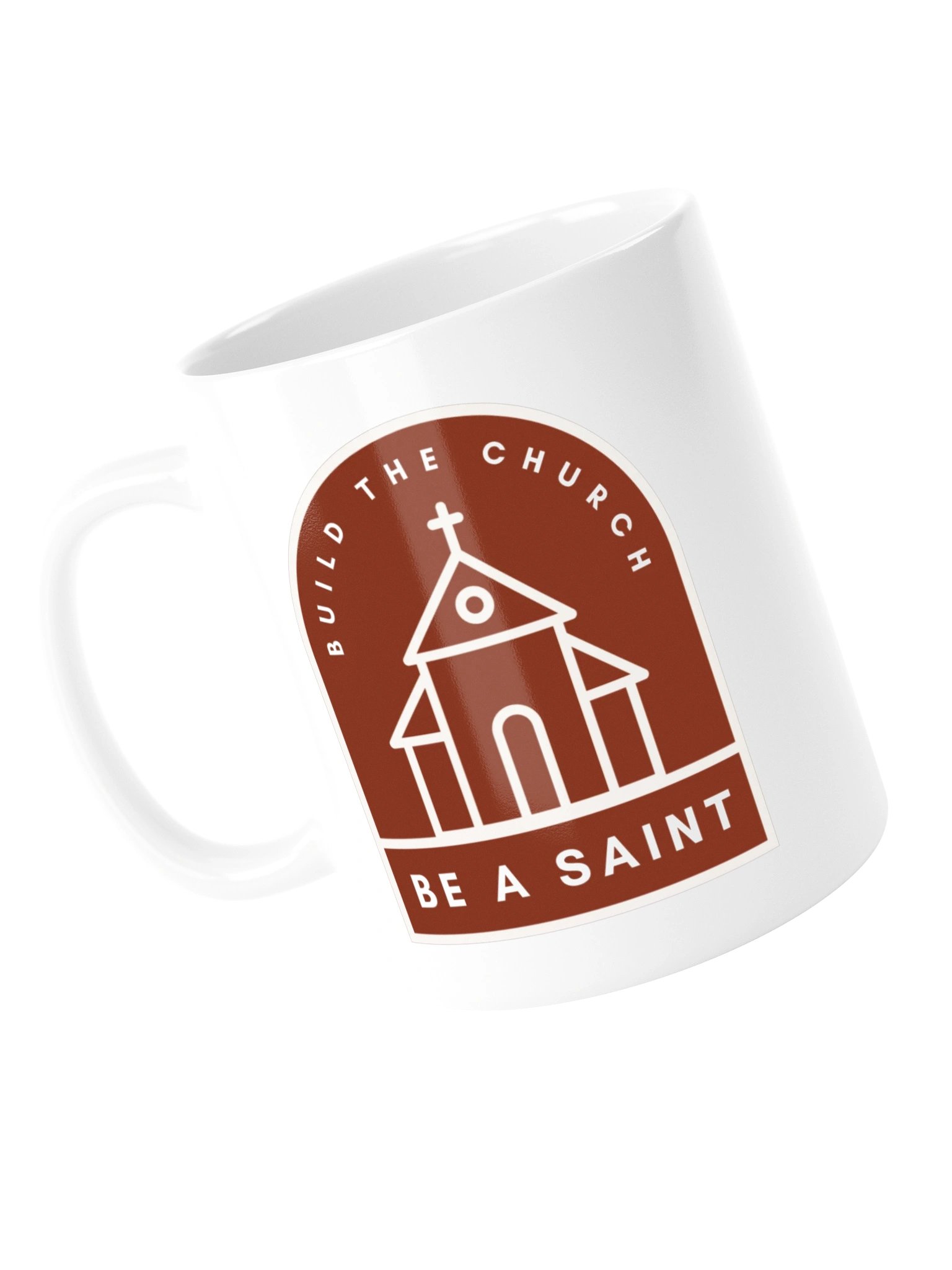 Build the Church, Be a Saint Mug (Red) product image (14)