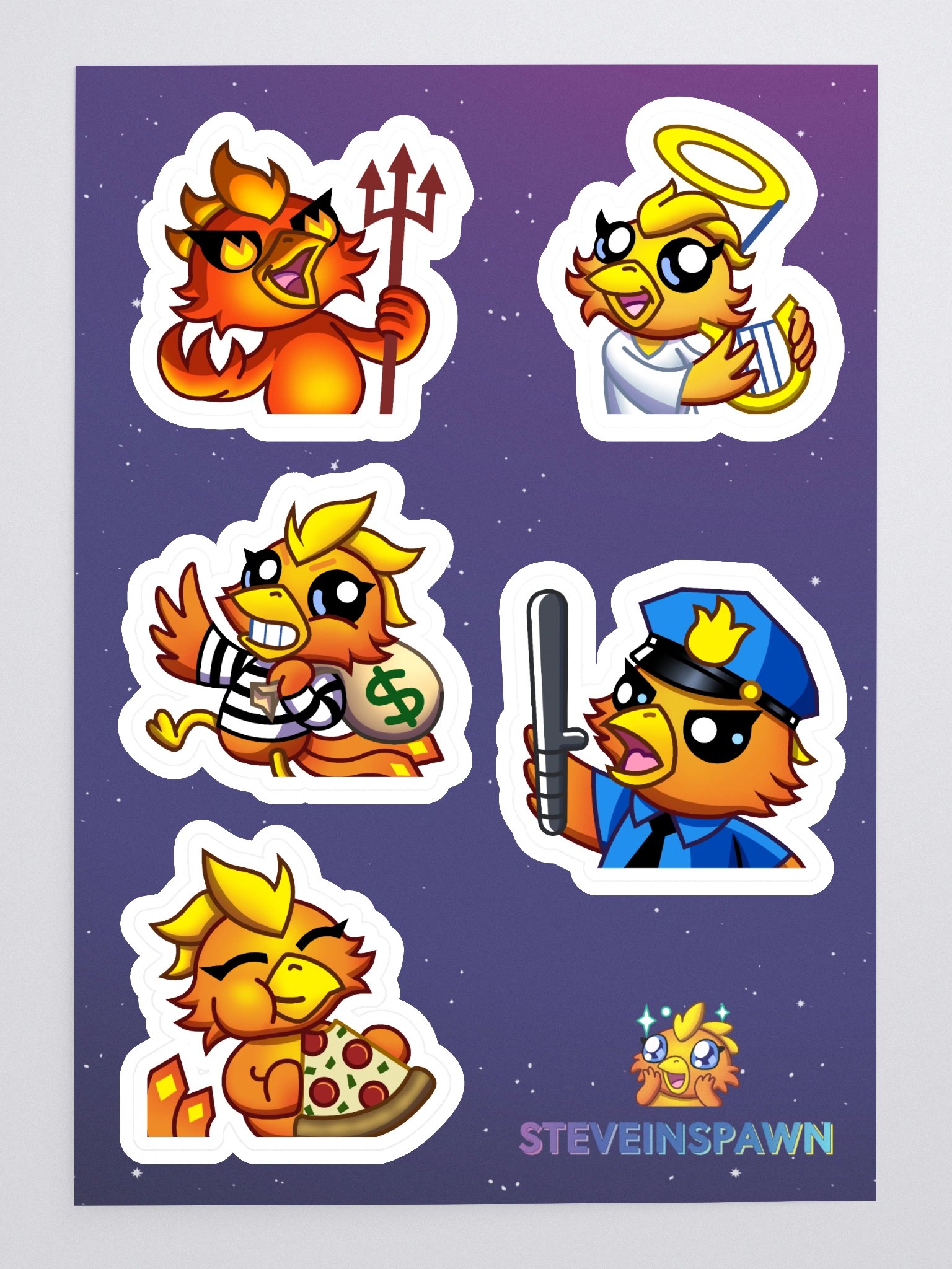Spawոzone Sticker Sheet 3 product image (3)