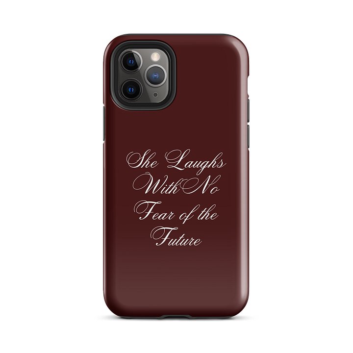 She Laughs With No Fear of the Future Tough iPhone® Case product image (57)